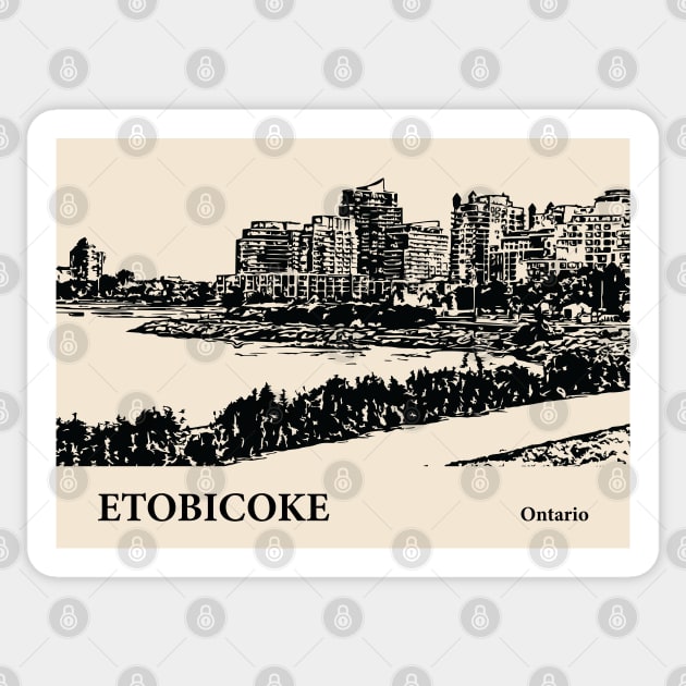 Etobicoke - Ontario Sticker by Lakeric